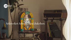 Arkrocket Athena Mini Jukebox demo — CD player, Bluetooth and retro LED lighting