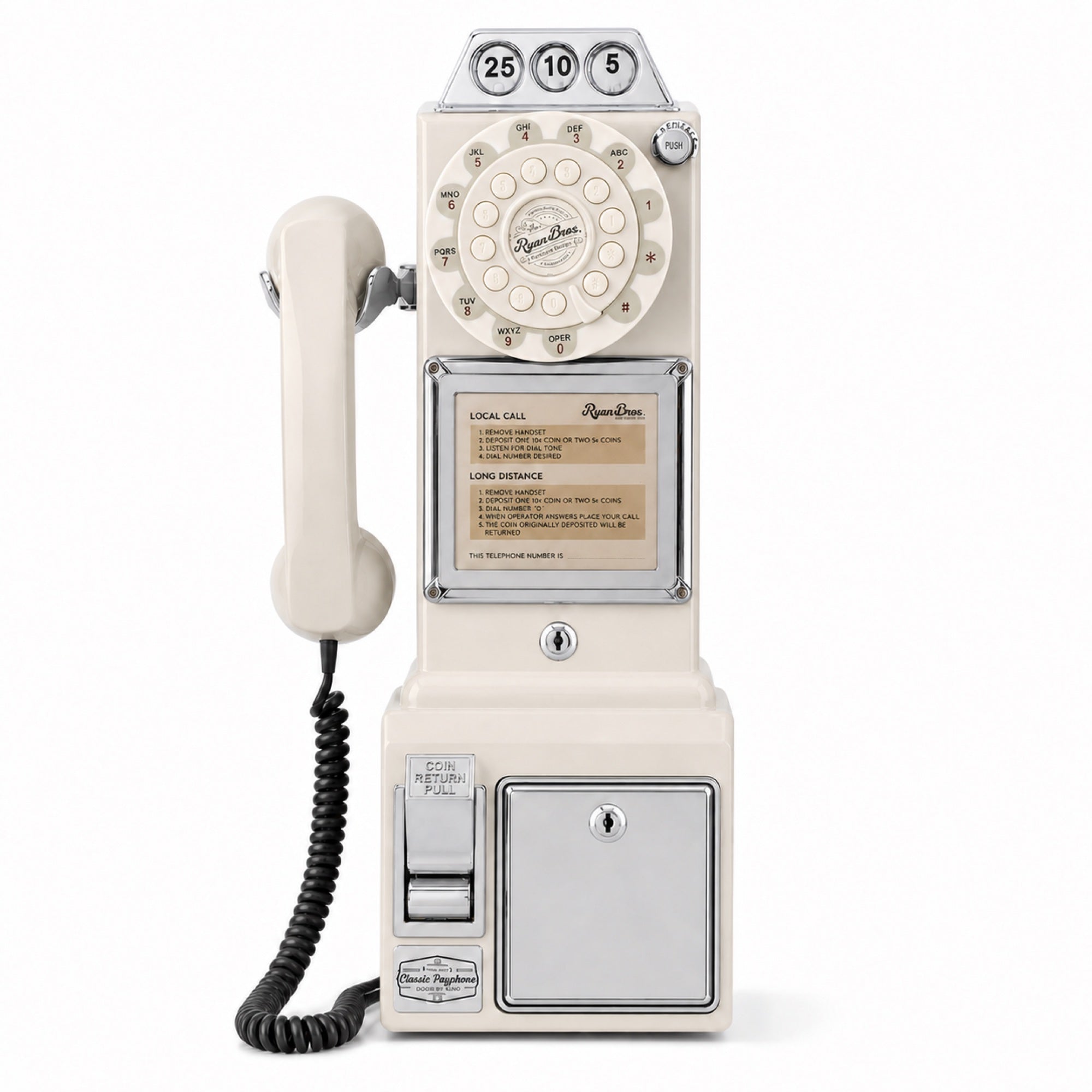 RB Payphone — Cream