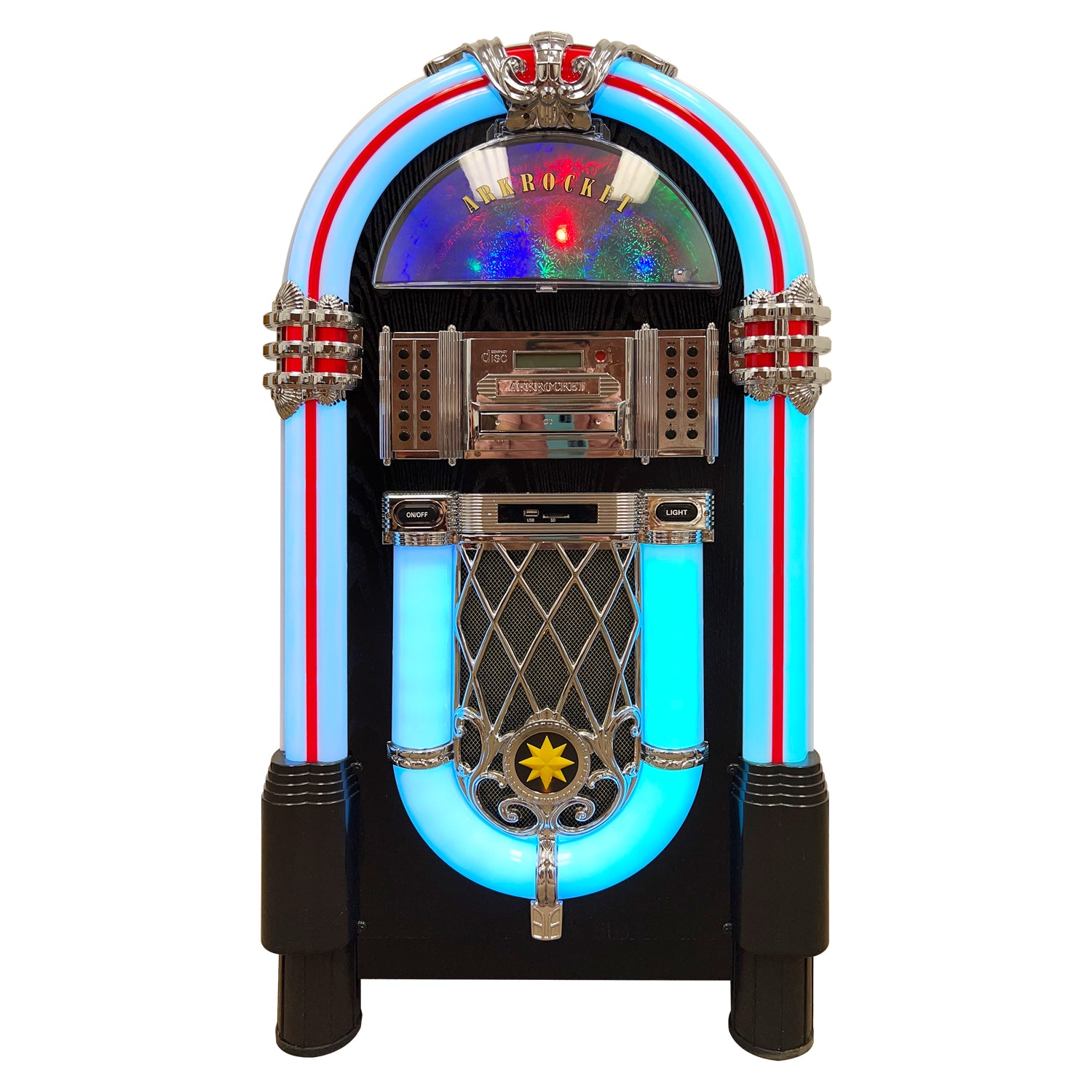 Taurus II Mid-Size Jukebox — Black — view 1